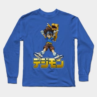 Taichi & Agumon Long Sleeve T-Shirt